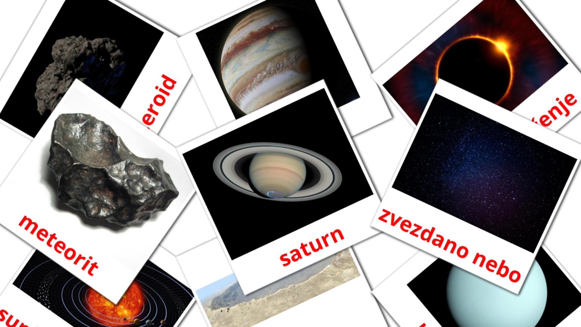 Bildkarten für Sunčev sistem
