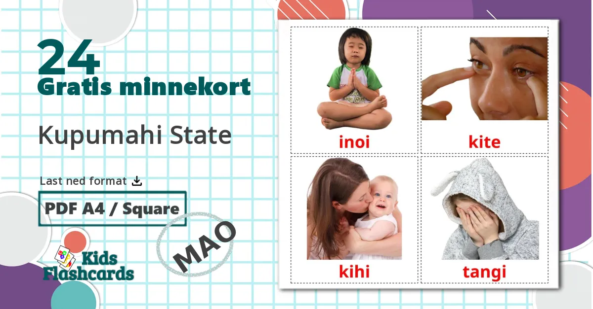 24 Kupumahi State bildekort