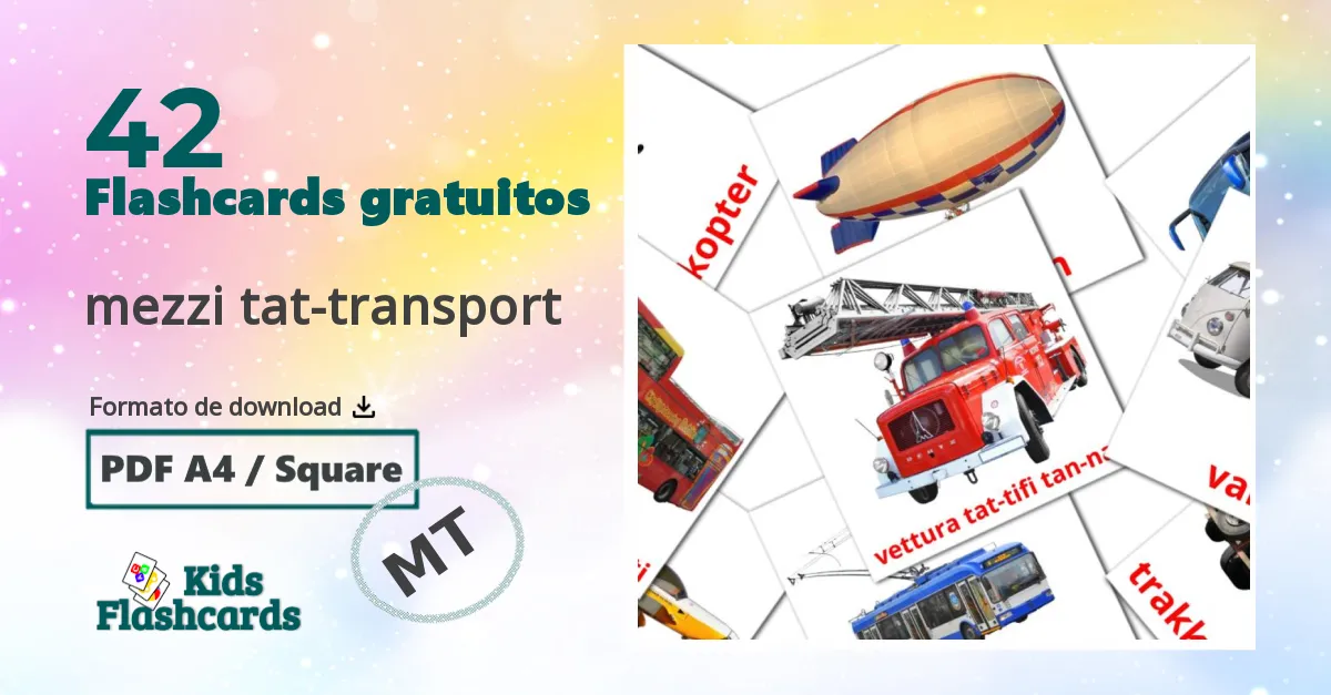 Flashcards de Transporte