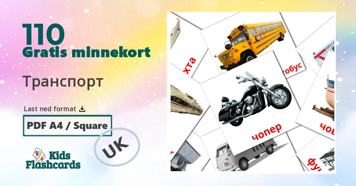 Transportere bildekort