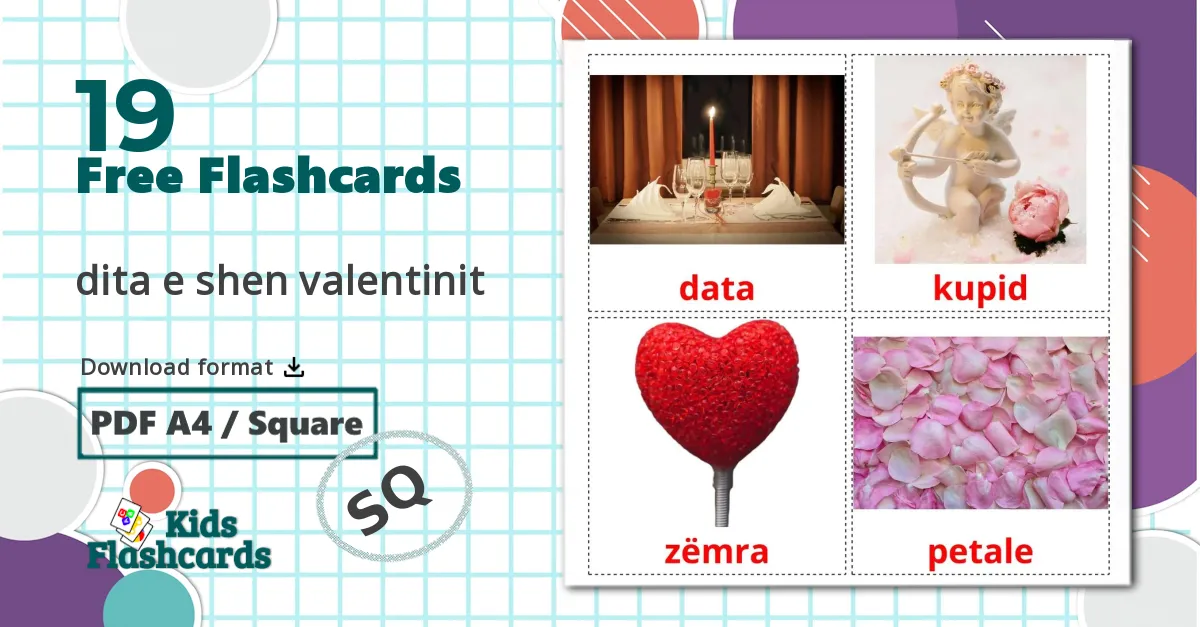 19 Valentine's Day flashcards