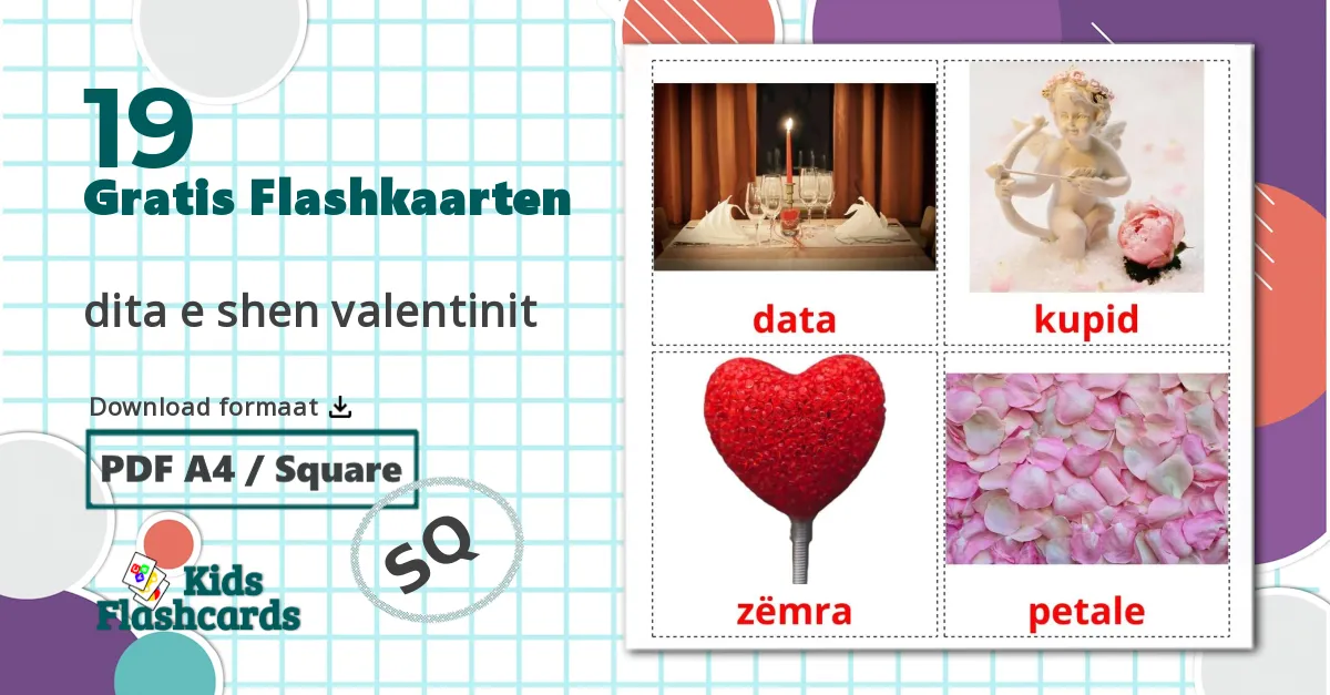 19 Valentijnsdag flashcards