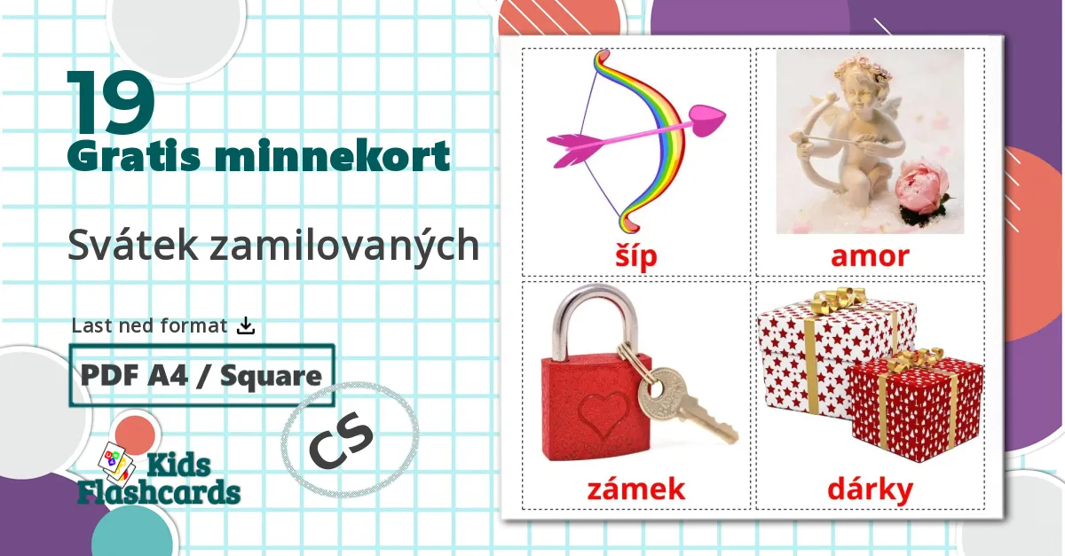 19 Svátek zamilovaných bildekort