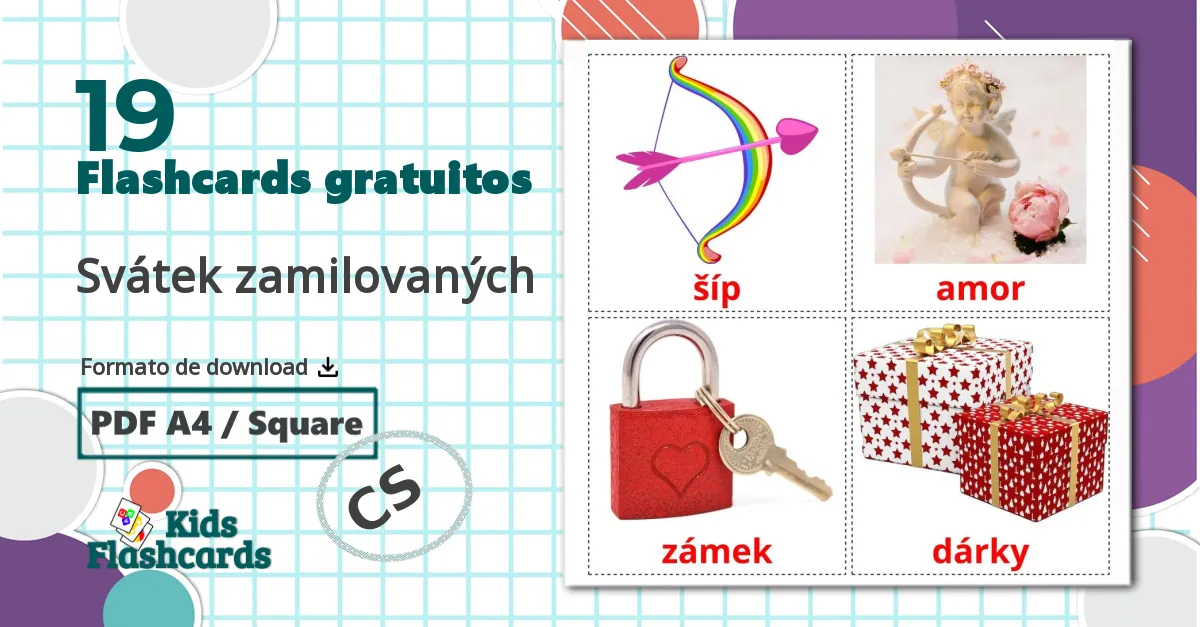 19 Flashcards de Svátek zamilovaných