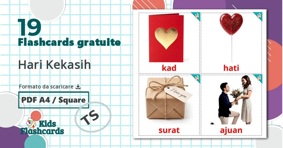 19 flashcards di San Valentino