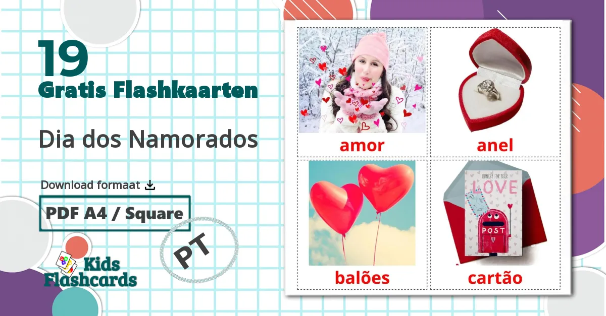 19 Dia dos Namorados flashcards