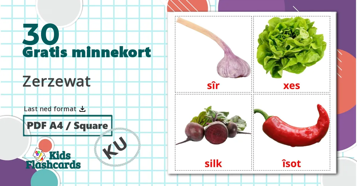 30 Zerzewat bildekort