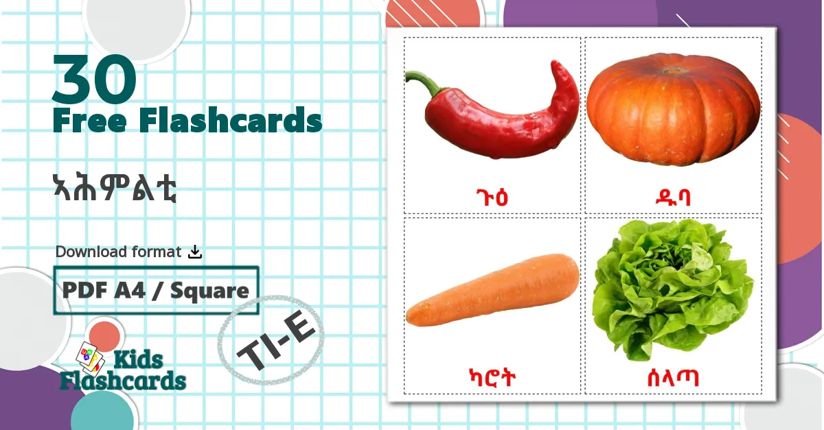 30 Farben flashcards