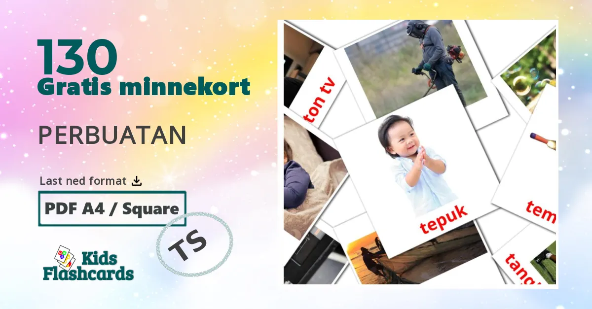 130 PERBUATAN bildekort