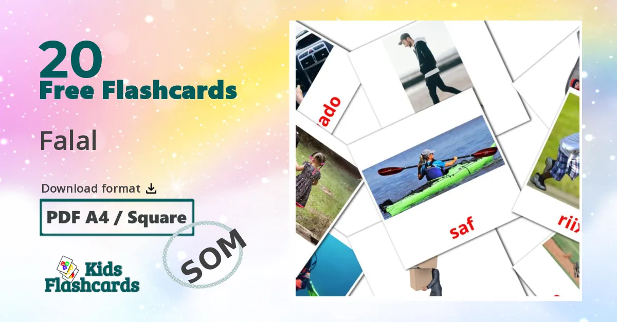 Verbs flashcards