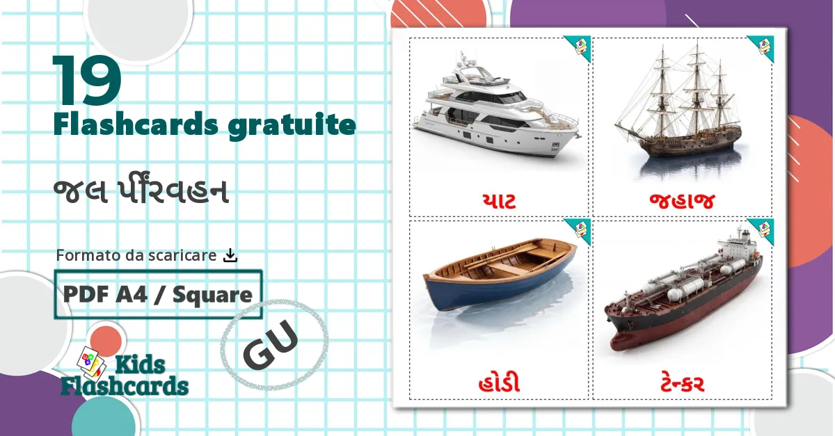 19 flashcards di Trasporto d'acqua