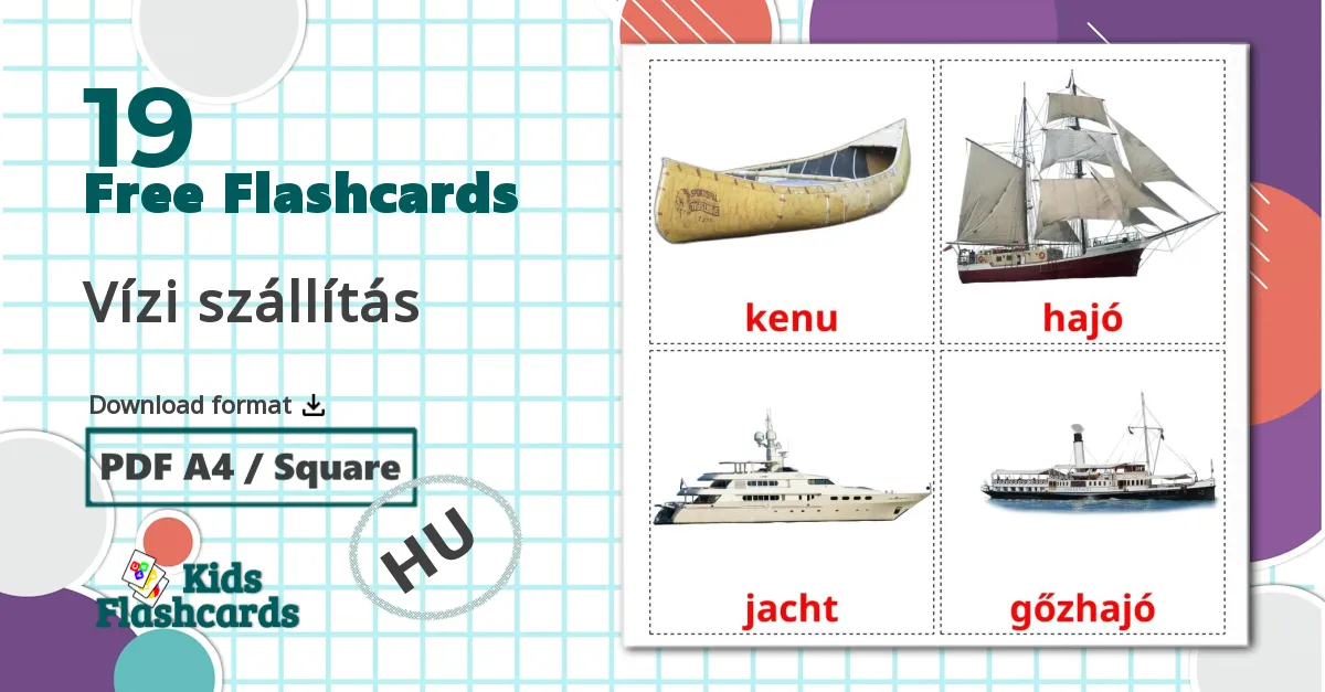 19 Vízi szállítás flashcards