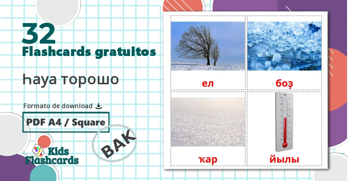 32 Flashcards de Clima