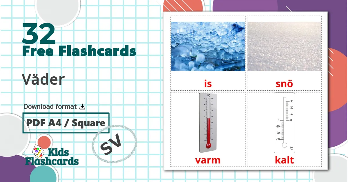 32 Väder flashcards