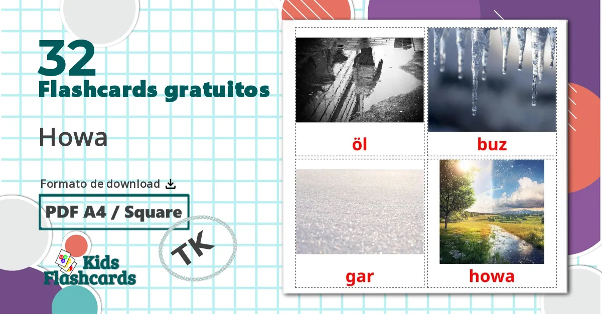 32 Flashcards de Howa