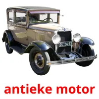 antieke motor Tarjetas didacticas