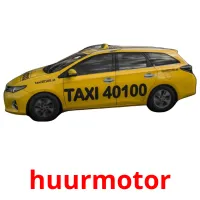 huurmotor Tarjetas didacticas