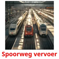 Spoorweg vervoer Tarjetas didacticas