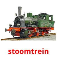 stoomtrein Tarjetas didacticas