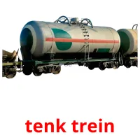 tenk trein Tarjetas didacticas