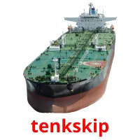 tenkskip picture flashcards