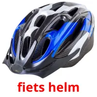 fiets helm Tarjetas didacticas