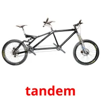 tandem Tarjetas didacticas