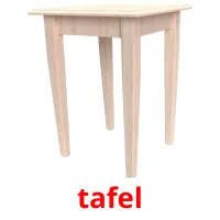 tafel ansichtkaarten