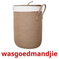 wasgoedmandjie ansichtkaarten