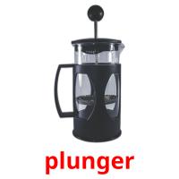 plunger picture flashcards