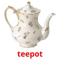 teepot picture flashcards