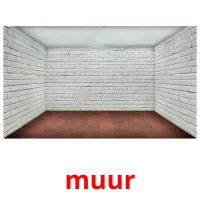 muur ansichtkaarten