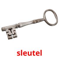 sleutel picture flashcards