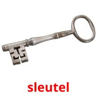 sleutel ansichtkaarten