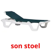 son stoel ansichtkaarten