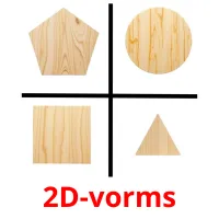 2D-vorms picture flashcards