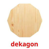 dekagon picture flashcards