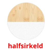 halfsirkeld picture flashcards