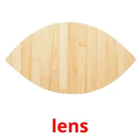 lens picture flashcards