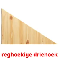 reghoekige driehoek ansichtkaarten