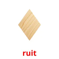 ruit picture flashcards