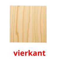 vierkant picture flashcards