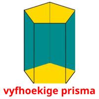 vyfhoekige prisma Tarjetas didacticas