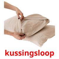 kussingsloop picture flashcards