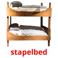 stapelbed flashcards illustrate