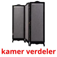 kamer verdeler Tarjetas didacticas