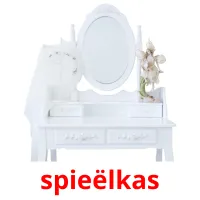 spieëlkas Tarjetas didacticas