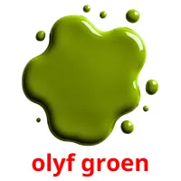 olyf groen ansichtkaarten