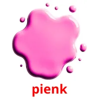 pienk flashcards illustrate