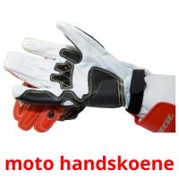 moto handskoene card for translate